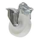 Castor Wheel Fixed Plate ¯100mm | Pipe Manufacturers Ltd..