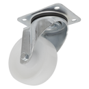 Castor Wheel Swivel Plate ¯100mm | Pipe Manufacturers Ltd..