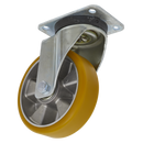 Castor Wheel Swivel Plate ¯160mm | Pipe Manufacturers Ltd..