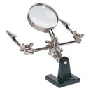 Mini Robot Soldering Stand with Magnifier | Pipe Manufacturers Ltd..