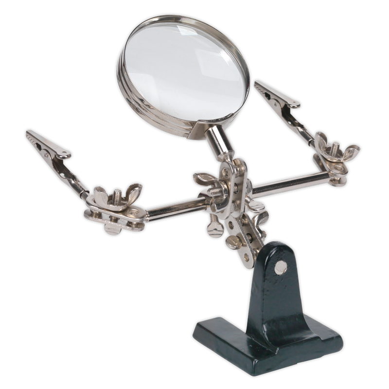Mini Robot Soldering Stand with Magnifier | Pipe Manufacturers Ltd..