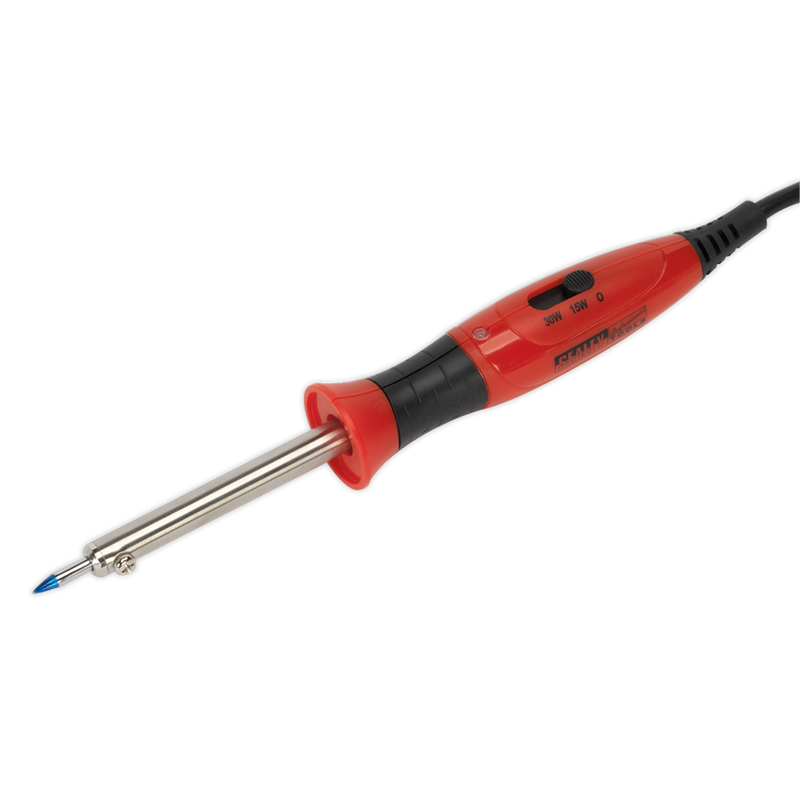 Professional Soldering Iron with Long Life Tip Dual Wattage 15/30W/230V | Pipe Manufacturers Ltd..