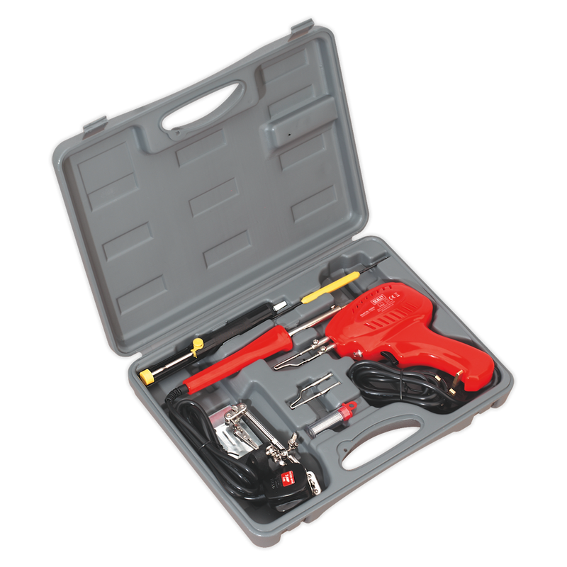 Soldering Gun/Iron Kit 8pc 230V | Pipe Manufacturers Ltd..