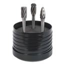 Tungsten Carbide Rotary Burr Set 3pc Ripper/Coarse | Pipe Manufacturers Ltd..