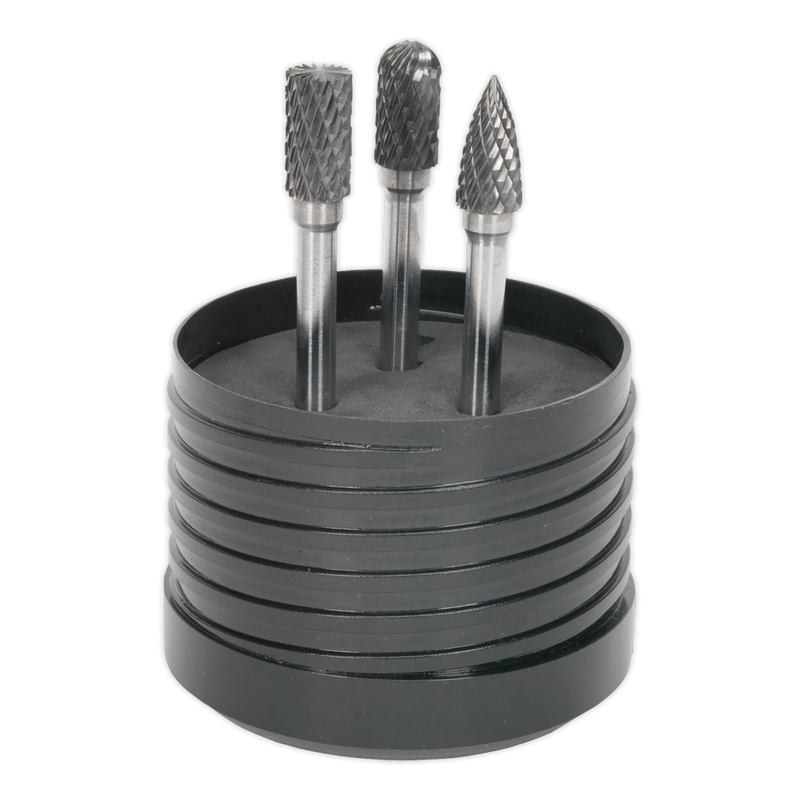 Tungsten Carbide Rotary Burr Set 3pc | Pipe Manufacturers Ltd..
