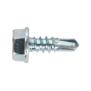 Self Drilling Screw 4.2 x 13mm Hex Head Zinc DIN 7504K Pack of 100 | Pipe Manufacturers Ltd..