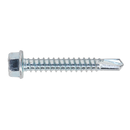Self Drilling Screw 5.5 x 38mm Hex Head Zinc DIN 7504K Pack of 100 | Pipe Manufacturers Ltd..