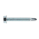 Self Drilling Screw 6.3 x 50mm Hex Head Zinc DIN 7504K Pack of 100 | Pipe Manufacturers Ltd..