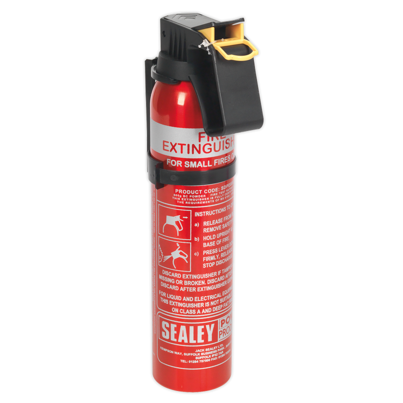 Fire Extinguisher 0.6kg Dry Powder - Disposable | Pipe Manufacturers Ltd..