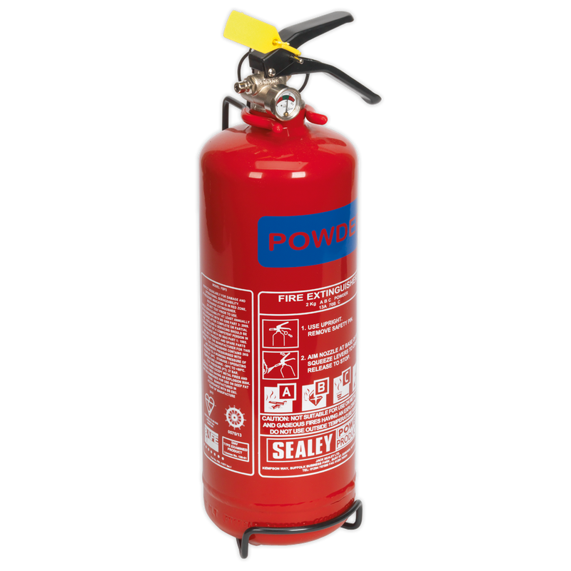 Fire Extinguisher 2kg Dry Powder | Pipe Manufacturers Ltd..