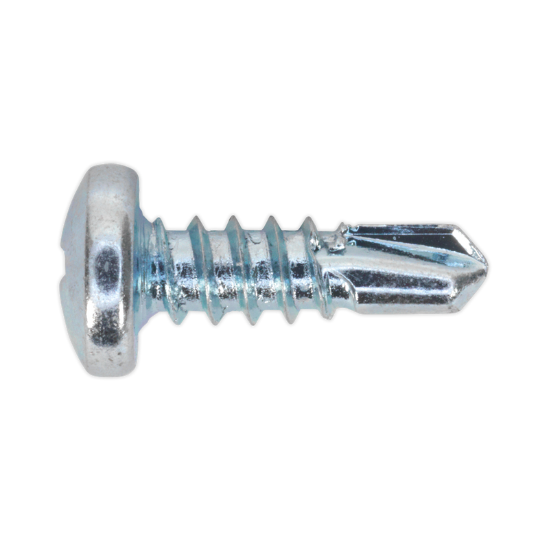 Self Drilling Screw 4.2 x 13mm Pan Head Phillips Zinc D7504N Pack of 100 | Pipe Manufacturers Ltd..