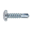 Self Drilling Screw 4.8 x 19mm Pan Head Phillips Zinc D7504N Pack of 100 | Pipe Manufacturers Ltd..