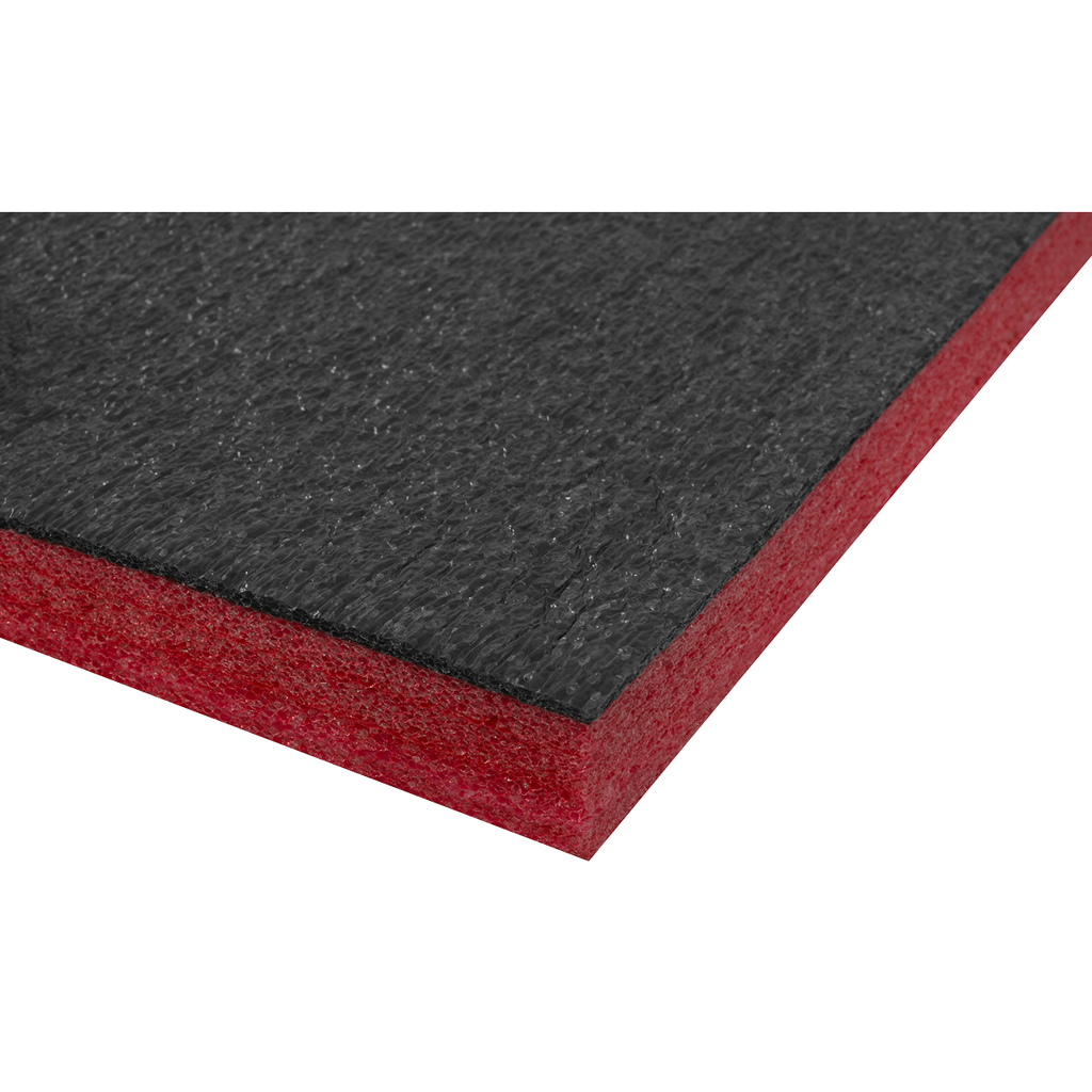 Rubber Shadow Easy Peel Shadow Foam Red/Black 1200 x 550 x 30mm