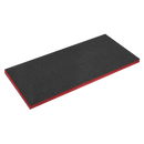 Easy Peel Shadow Foam Red/Black 1200 x 550 x 50mm | Pipe Manufacturers Ltd..