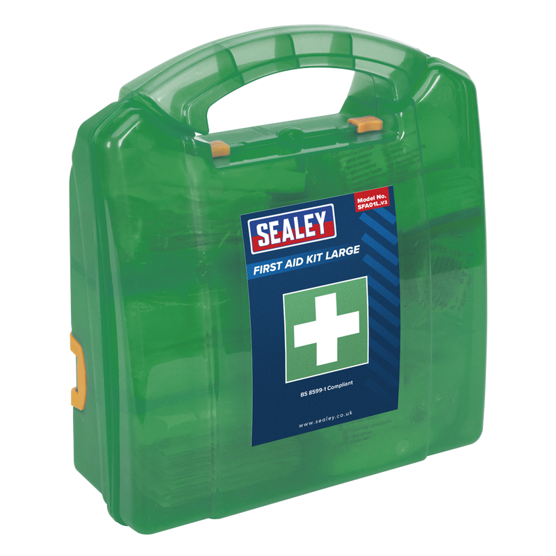 First Aid Kit Large - BS 8599-1 Compliant | Pipe Manufacturers Ltd..