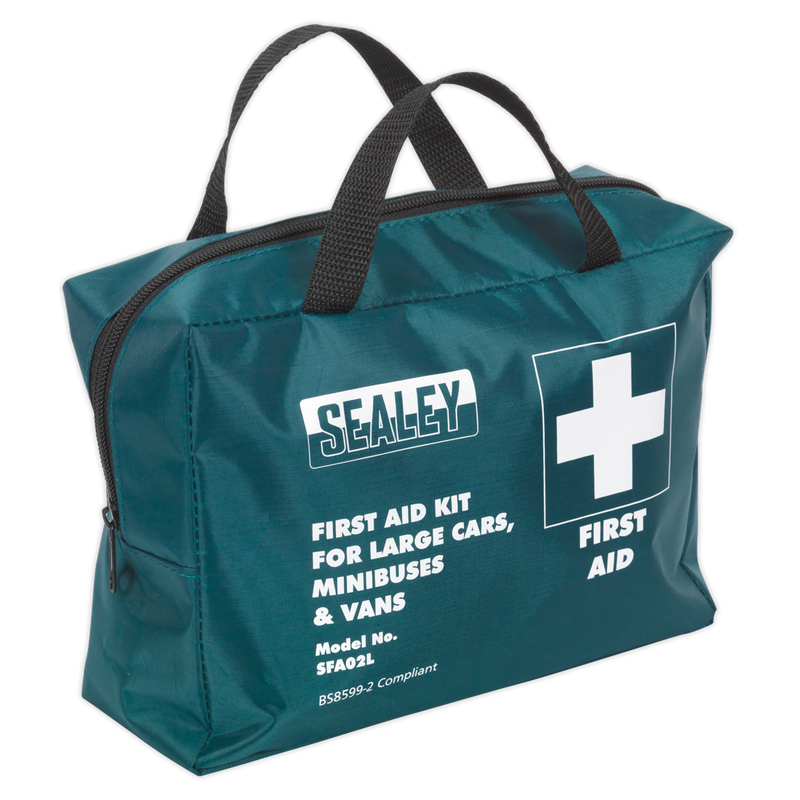 First Aid Kit Large for Minibuses & Coaches - BS 8599-2 Compliant | Pipe Manufacturers Ltd..