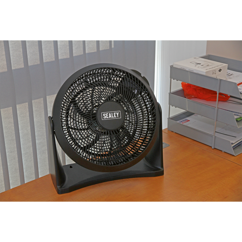 Desk/Floor Fan 3-Speed 12" 230V | Pipe Manufacturers Ltd..