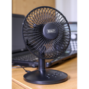 Oscillating USB Desk Fan 3-Speed 6" | Pipe Manufacturers Ltd..