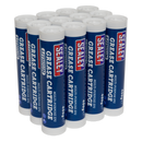 Grease Cartridge EP2 Lithium 400g Pack of 12 | Pipe Manufacturers Ltd..