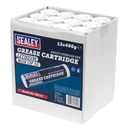 Grease Cartridge EP2 Lithium 400g Pack of 12 | Pipe Manufacturers Ltd..