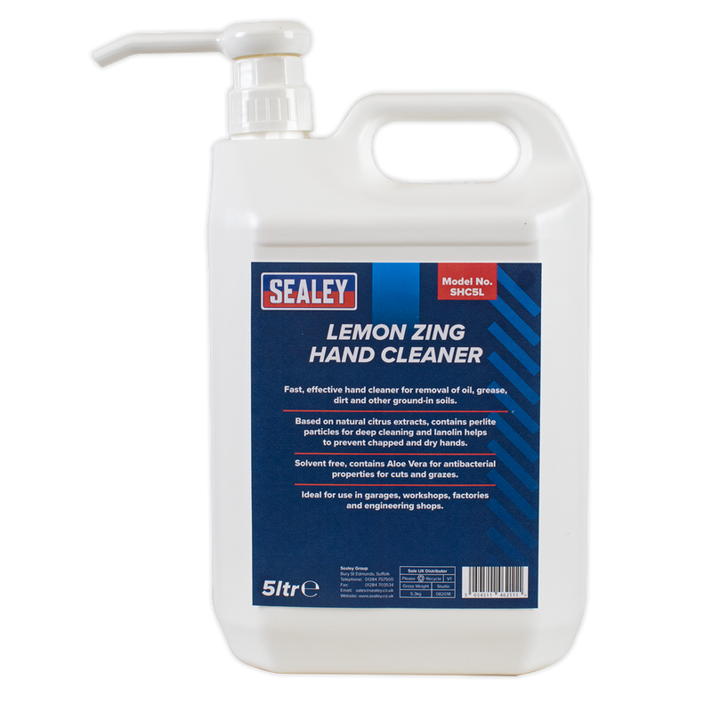 Hand Cleaner 5L Lemon Zing | Pipe Manufacturers Ltd..