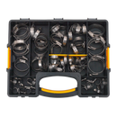 Hose Clip Assortment 90pc Stainless Steel ¯10-57mm | Pipe Manufacturers Ltd..