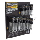 Display Panel with 8-19mm Spanners | Pipe Manufacturers Ltd..