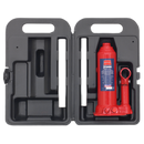 Bottle Jack 2tonne with Storage Case | Pipe Manufacturers Ltd..