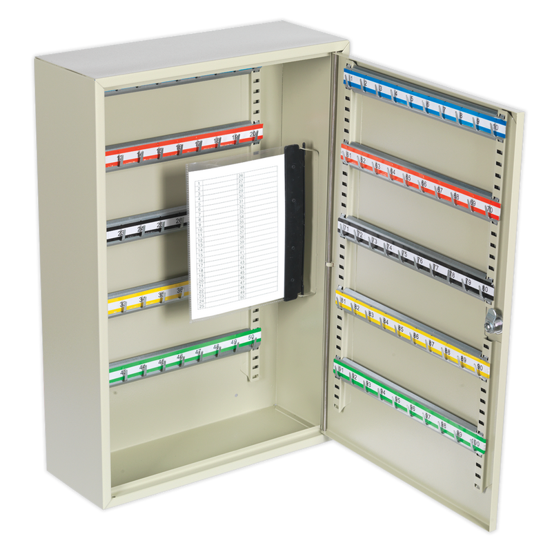 Key Cabinet 100 Key Capacity Deep | Pipe Manufacturers Ltd..