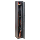 Gun Cabinet with Ammo Box & Key Lock 3 Gun Capacity | Pipe Manufacturers Ltd..