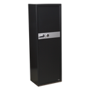 Gun Cabinet with Ammo Box & Key Lock 8 Gun Capacity | Pipe Manufacturers Ltd..