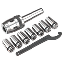 Mill Chuck Set MT3-M12 ¯4-16mm | Pipe Manufacturers Ltd..