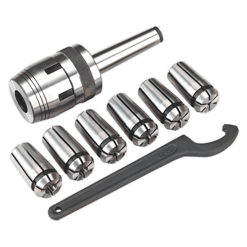 Mill Chuck Set MT2-M10 ¯3-10mm | Pipe Manufacturers Ltd..