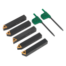 Indexable 8mm Lathe Turning Tool Set 5pc | Pipe Manufacturers Ltd..