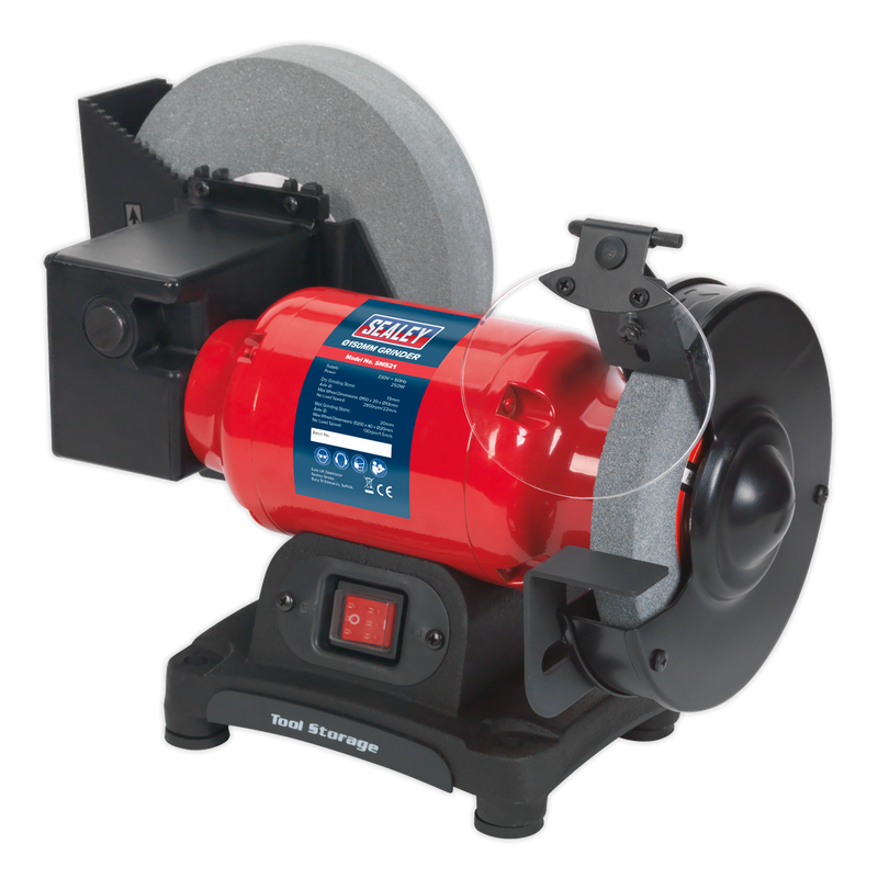 Bench Grinder Wet & Dry ¯200/150mm 250W/230V | Pipe Manufacturers Ltd..