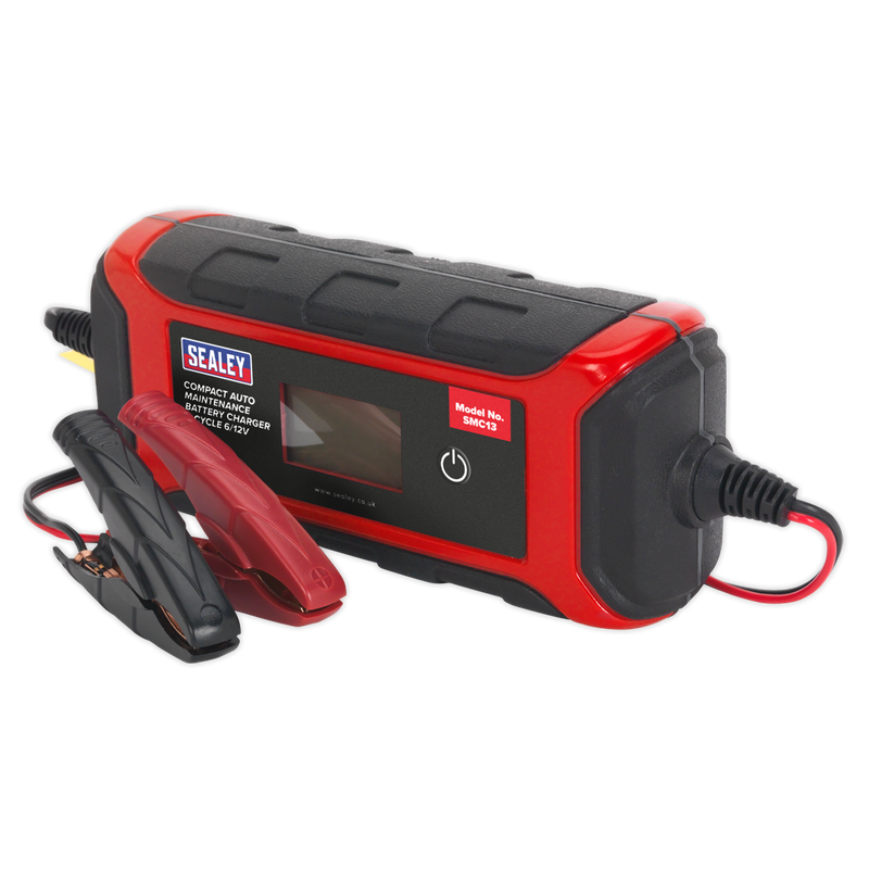 Battery Charger Compact Auto Maintenance 4A - 9-Cycle 6/12V | Pipe Manufacturers Ltd..