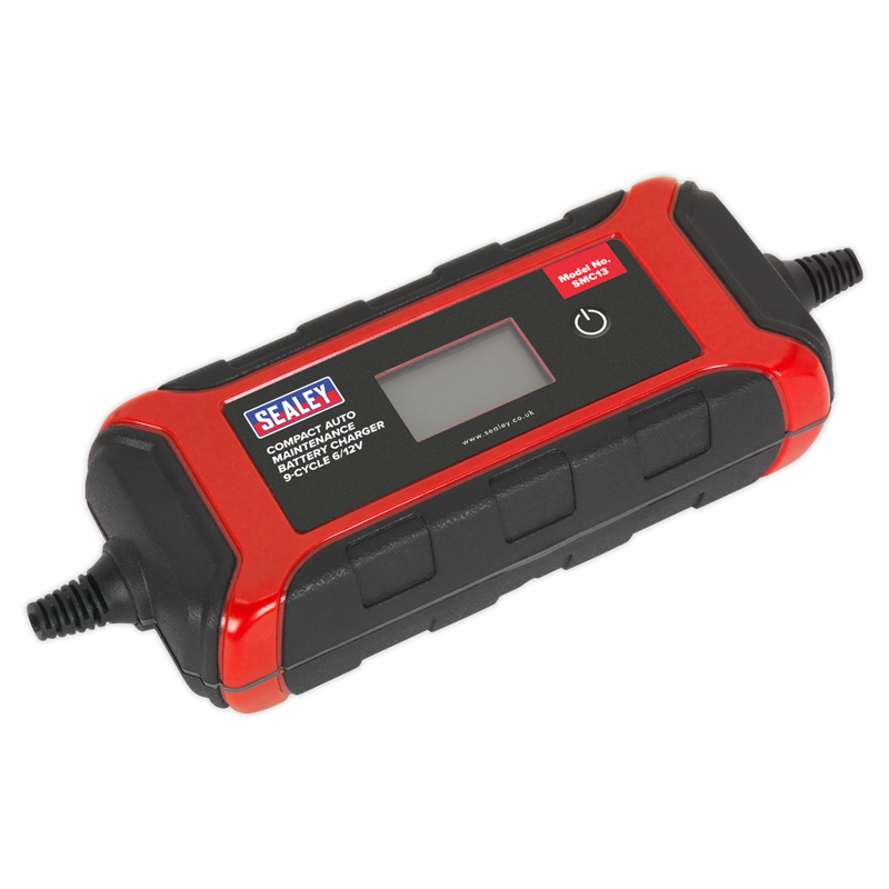 Battery Charger Compact Auto Maintenance 4A - 9-Cycle 6/12V | Pipe Manufacturers Ltd..