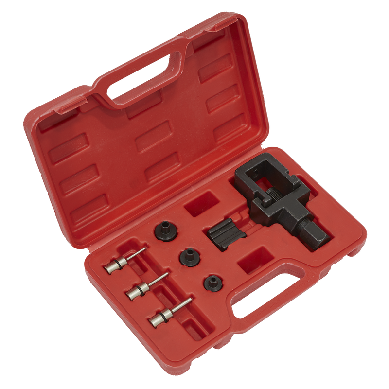 Motorcycle Chain Splitter & Riveting Tool Set - Heavy-Duty | Pipe Manufacturers Ltd..