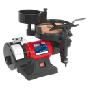 Bench Grinder/Sharpener Wet & Dry ¯200/125mm 250W/230V | Pipe Manufacturers Ltd..