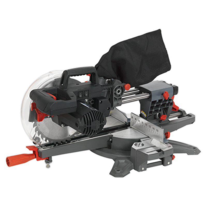 Double Sliding Compound Mitre Saw ¯216mm | Pipe Manufacturers Ltd..