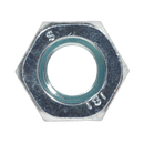 Steel Nut M10 Zinc DIN 934 Pack of 100 | Pipe Manufacturers Ltd..