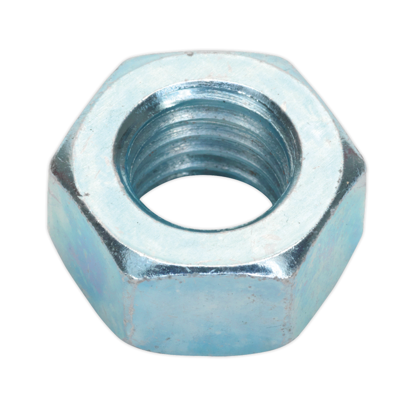 Steel Nut M12 Zinc DIN 934 Pack of 25 | Pipe Manufacturers Ltd..