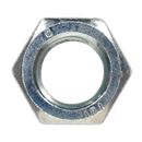 Steel Nut M20 Zinc DIN 934 Pack of 10 | Pipe Manufacturers Ltd..