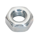 Steel Nut M4 Zinc DIN 934 Pack of 100 | Pipe Manufacturers Ltd..