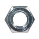 Steel Nut M6 Zinc DIN 934 Pack of 100 | Pipe Manufacturers Ltd..