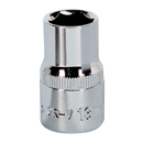 WallDrive¨ Socket Standard 1/2"Sq Drive Fully Polished | Pipe Manufacturers Ltd..