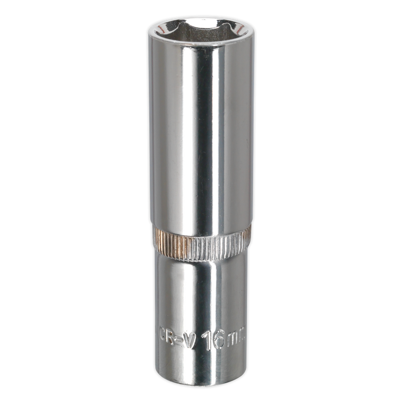 WallDrive¨ Socket Deep 1/2"Sq Drive Fully Polished | Pipe Manufacturers Ltd..