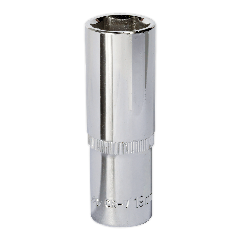 WallDrive¨ Socket Deep 1/2"Sq Drive Fully Polished | Pipe Manufacturers Ltd..