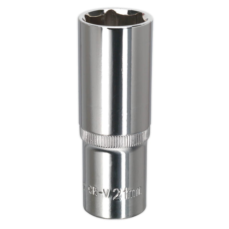 WallDrive¨ Socket Deep 1/2"Sq Drive Fully Polished | Pipe Manufacturers Ltd..