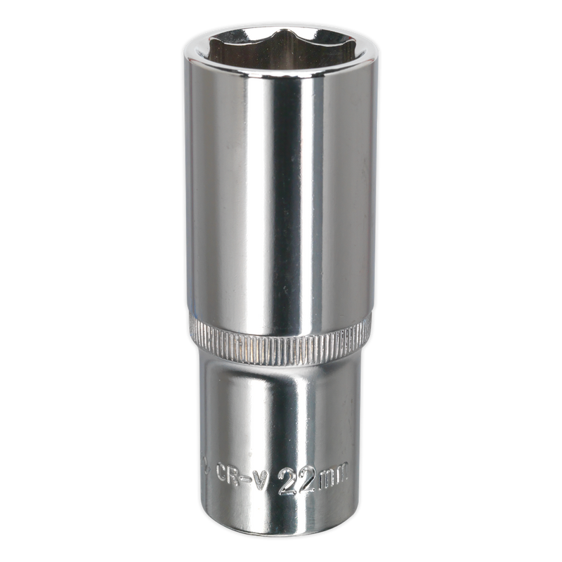 WallDrive¨ Socket Deep 1/2"Sq Drive Fully Polished | Pipe Manufacturers Ltd..